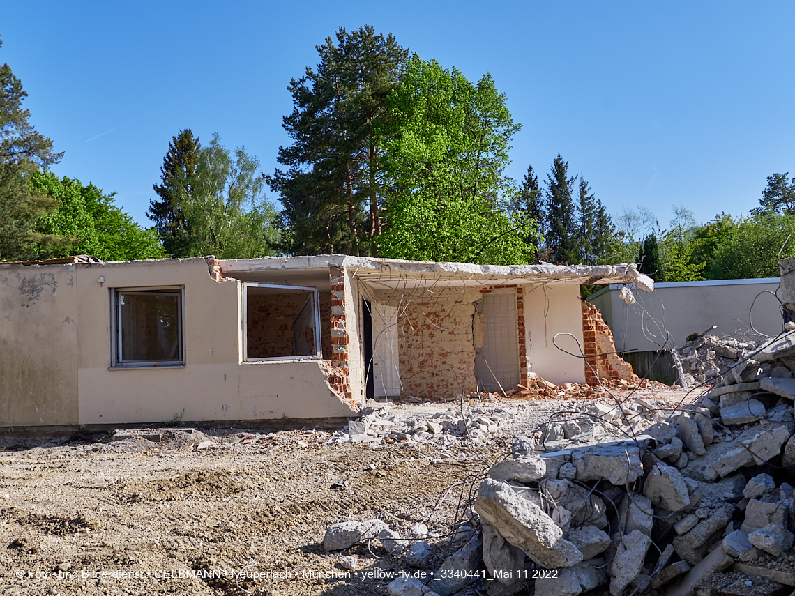 11.05.2022 - Baustelle am Haus für Kinder in Neuperlach